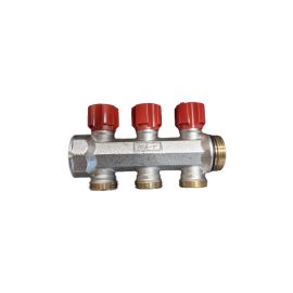 Manifold IVAR 1"X16X3 ways red (507321NR)