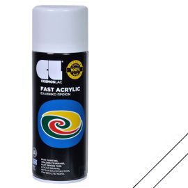 საღებავი-სპრეი SPRAY FAST ACRYLIC WHITE R9010 400ml 0140300