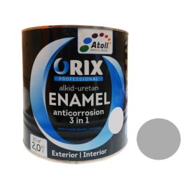 Enamel express ORIX HAMMER 3 в 1 (anticorrosion) silver 0,7 kg