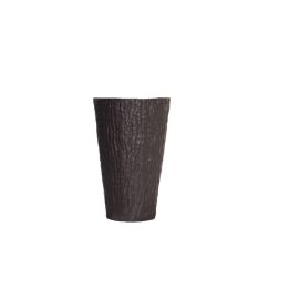 Flowerpot FORM PLASTIC Kora Slim 30 brownie with insert 4650-068