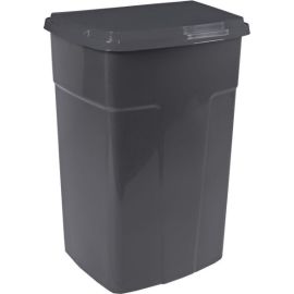 Trash can Aleana 90 l grey (122062)