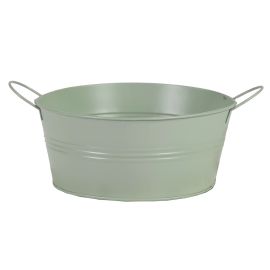 Metal pot Mega Collections Bob 2 Ears Bowl Olive Green D24.5H11