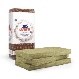 Heat and sound insulating mineral wool Ursa Terra Premium 78PH 1250x600x100 mm 4.5 m²