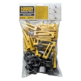 Клипсы для кафеля 50 шт + клинья для кафеля 50 шт Hardy 2042-240100