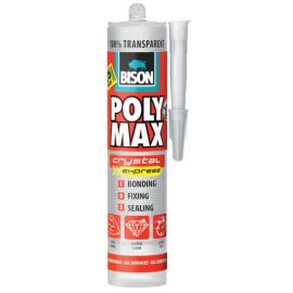 წებო ჰერმეტიკი Bison Poly Max Crystal Express 300 გ გამჭვირვალე