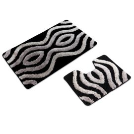 ნაკრები აბაზანის ფეხსაგების PLANET BATHMAT ACRYLIC 2 ც