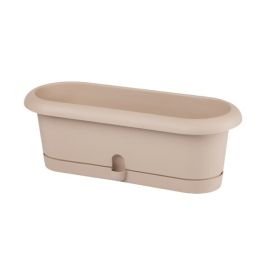 Flower pot Form-Plastic Cactus box Lotos 40 cafe latte