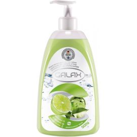 Liquid soap with lime extract Galax 500 g with dispenser