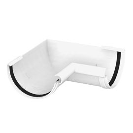 Internal gutter angle Giza 120 mm 90° white (10.120.10.001)