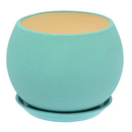 Pot ceramic Oriana Shar turquoise 4,1 l