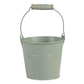 ქოთანი ლითონის Mega Collections Bob Bucket Olive Green D17H15