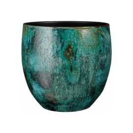 Ceramic pot blue Mica 34x34x34 cm