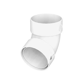 Socket bend Giza 85 mm 67° white (10.120.15.001)