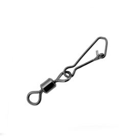 Карабинчики Gurza Rolling Swivel/Hooked Snap BN №14 10 шт