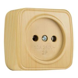 Socket EKF 10A 1 light brown