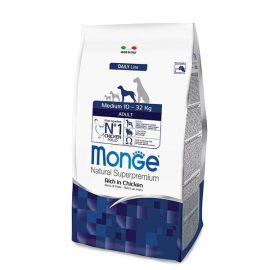 Dry food for adult dogs of medium breed chicken meat Monge 12 kg