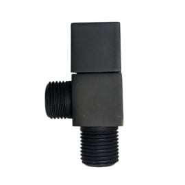 Corner valve McPoLOO MAV30102B 1/2e.s-1/2e.s black