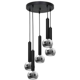 Pendant LUMINEX 5 Melis GU10 5x MAX 8W black 3629