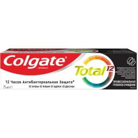 კბილის პასტა Colgate Total Charcoal 75 მლ