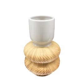 Vase brown-white 25 cm