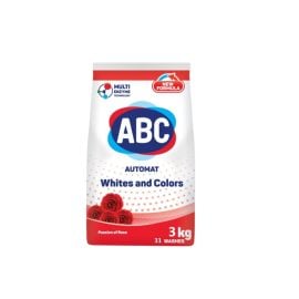 Washing powder ABC 3kg rose