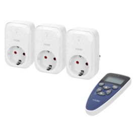 Adapter ORNO 3 pieces with Schuko remote control