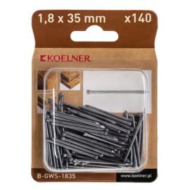 Joiner's nails Koelner 1,8X35 mm 140 pcs B-GWS-1835