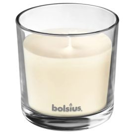 Candle in glass with aroma vanilla Bolsius 95/95