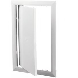 Plastic construction door DOMOVENT 200х300 mm