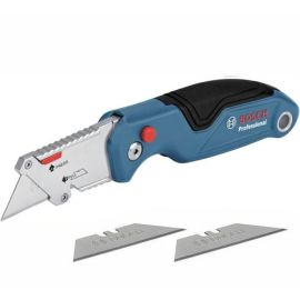 Folding stationery knife with spare blades Bosch 1600A016BL