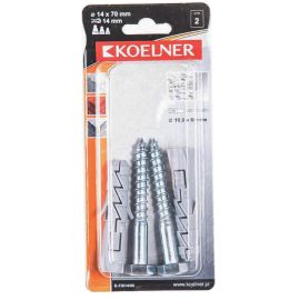 Dowel Koelner 2 pcs B-FIX14/80 10x80mm blister