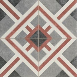 Porcelain tile Realonda HAVANA BURGUNDY 44Х44cm