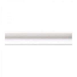 Extruded ceiling plinth Solid C15/40 white 39x39x2000 mm