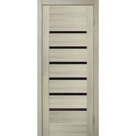 Door block Omic PVC Laguna white oak glass black 34x800x2150 mm