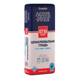 Шпаклевка Sniezka Acryl-Putz ST10 Start 20 кг