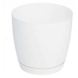 Plastic flower pot FORM PLASTIC Toscana round 0740-011 Ø11 white