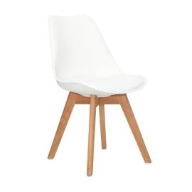 Kitchen chair 617 white