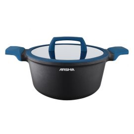 Granite kettle Arshia CO135-3104 26538 28cm black and blue