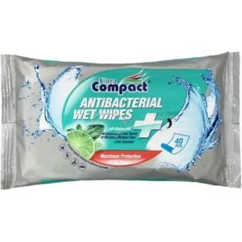 Wet wipes antibacterial Compact 40 pcs