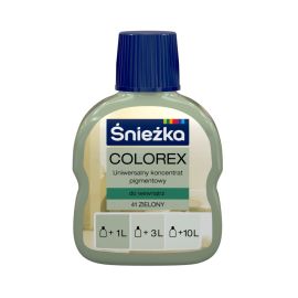 Universal pigment concentrate Sniezka Colorex 100 ml green N41