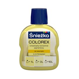 Pigment pigment concentrate Sniezka Colorex 100 ml lemon N11