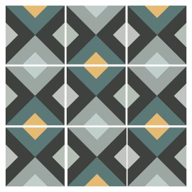 Porcelain tile Mercury JASMINE NIGHT 15x15 cm