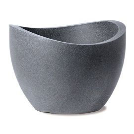 Flower pot Scheurich 250/30 PLANTER SCHWARZ GRANIT