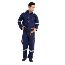 Work clothes blue American Safety ASEURPS-B 4XL