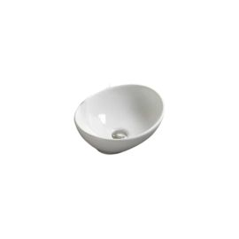 Washbasin Pate Oval 7138 Glossy white