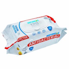 Wet wipes antibacterial Naturelle 120 pieces D Panthenol