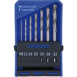 Set of drills for wood Dremel 2615062832 0.8-3.2 mm 7 pcs