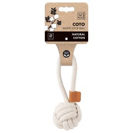 Мяч для собак M-Pets Coto 6,5см белый