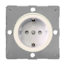 Socket Varilight EG5FWY.MW Schuko with grounding white matt