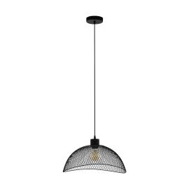 Pendant EGLO 43304 1 E27 POMPEYA black